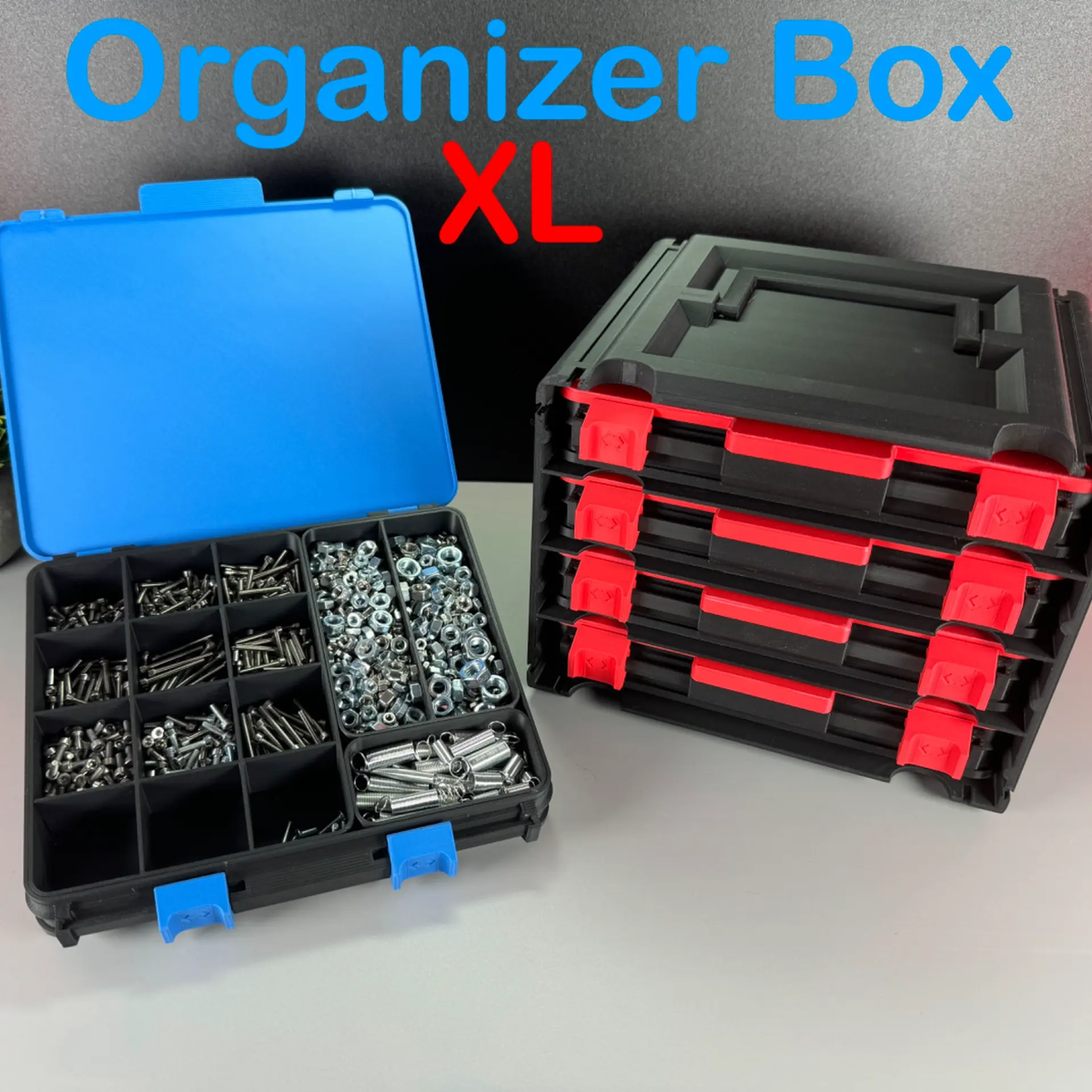 Caja organizadora XL, diseño de 3DPrintyi